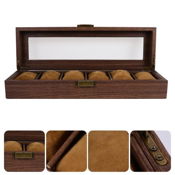watch boxes & cases 1pc creative storage box organizer display container (brown), Black;blue
watch boxes & cases 1pc creative storage box organizer display container (brown), Black;blue