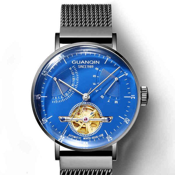 automatic man watch sier guqnqin simple hollow skeleton slim mesh steel band self-wind mechanical waterproof clock, Slivery;brown
automatic man watch sier guqnqin simple hollow skeleton slim mesh steel band self-wind mechanical waterproof clock, Slivery;brown