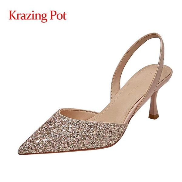 sandals krazing pot pointed toe shallow high heels shiny young lady beauty energy maiden slip on summer mules women l77, Black
sandals krazing pot pointed toe shallow high heels shiny young lady beauty energy maiden slip on summer mules women l77, Black