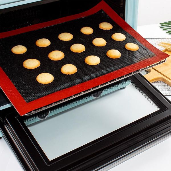 nonstick baking mat heat resistant oven sheet liner for diy cookie bread biscuits puff pastry silicone kitchen tools rolling pins & boards
nonstick baking mat heat resistant oven sheet liner for diy cookie bread biscuits puff pastry silicone kitchen tools rolling pins & boards