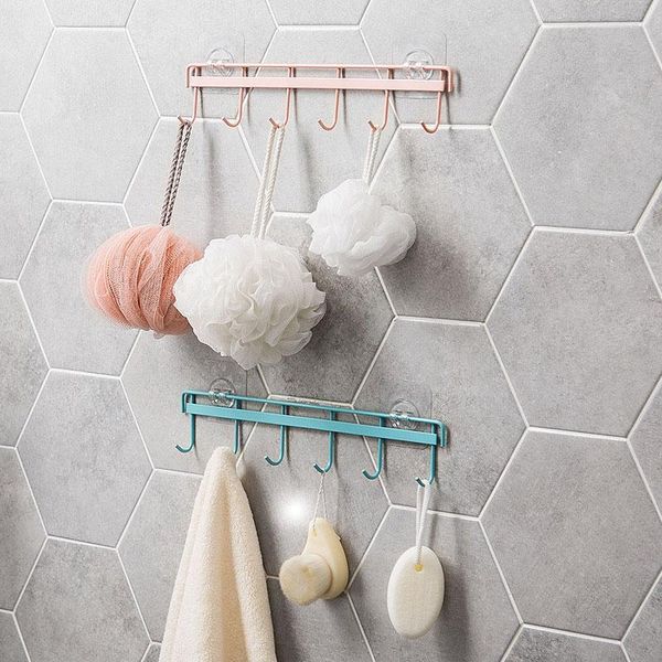 hooks & rails 6 wall hanging hook rack kitchen kitchenware towel hanger for door back bathroom organizer self adhesive
hooks & rails 6 wall hanging hook rack kitchen kitchenware towel hanger for door back bathroom organizer self adhesive