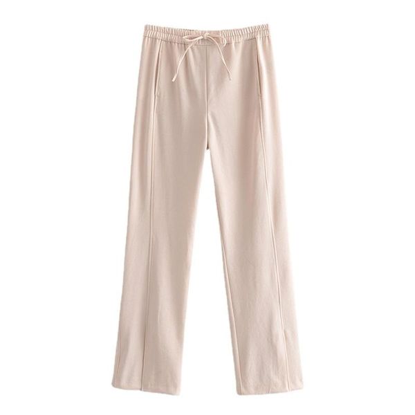 women's pants & capris 2021 women fashion high waist solid color trousers retro elastic drawstring split design wide leg streetwear, Black;white
women's pants & capris 2021 women fashion high waist solid color trousers retro elastic drawstring split design wide leg streetwear, Black;white