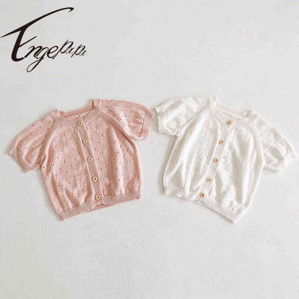engepapa spring summer short sleeve knitted hollow cardigan korean style newborn baby girl sweater coat g1026, Blue;gray
engepapa spring summer short sleeve knitted hollow cardigan korean style newborn baby girl sweater coat g1026, Blue;gray