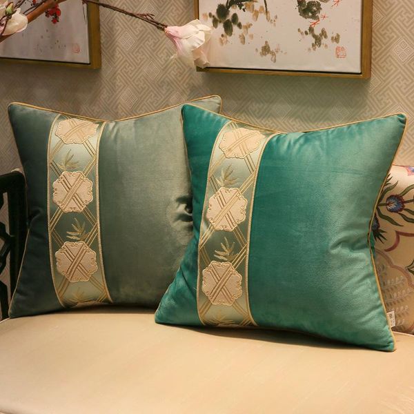 cushion/decorative pillow chinese style high-grade cushion cover patchwork embroidered leaf waist pillowcases pure color simplicity blue
cushion/decorative pillow chinese style high-grade cushion cover patchwork embroidered leaf waist pillowcases pure color simplicity blue