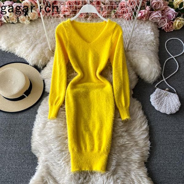 casual dresses gagarich women 2021 winter autumn korean chic simple v-neck faux mink wool material ladies knitted vestidos, Black;gray
casual dresses gagarich women 2021 winter autumn korean chic simple v-neck faux mink wool material ladies knitted vestidos, Black;gray