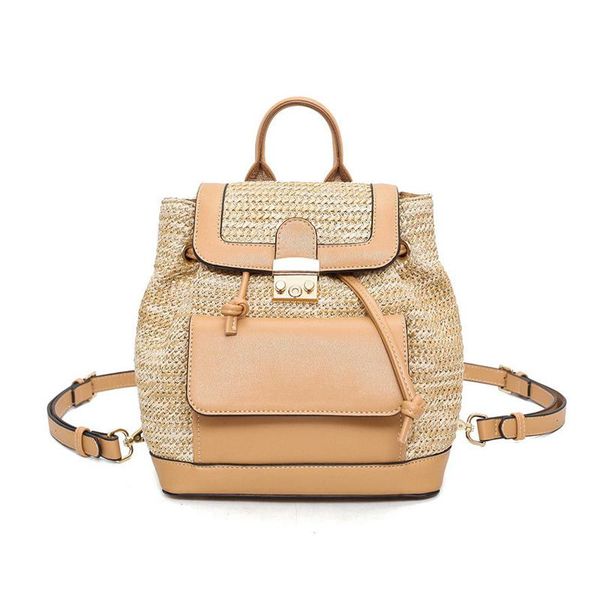 outdoor bags casual rattan women backpacks wicker woven straw school for teenager girls luxury pu backpack summer beach small purse 2021
outdoor bags casual rattan women backpacks wicker woven straw school for teenager girls luxury pu backpack summer beach small purse 2021