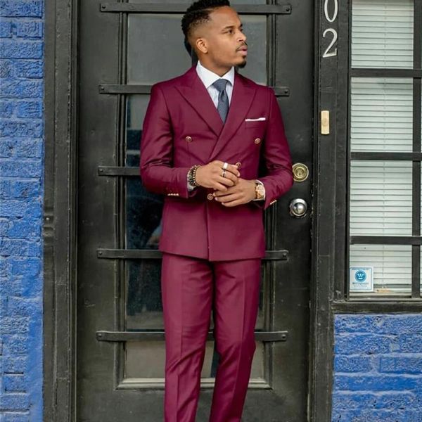 burgundy double breasted blazer office men's suits groom business tailored-made plaid prom party wedding tuxedos (jacket+pants) & blaze, White;black
burgundy double breasted blazer office men's suits groom business tailored-made plaid prom party wedding tuxedos (jacket+pants) & blaze, White;black