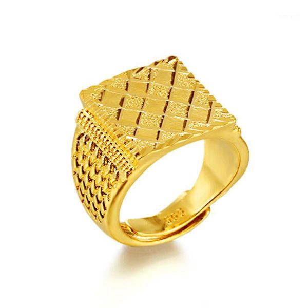 cluster rings 18k solid yellow gold ring for men trendy hiphop party fine jewelry luxury wedding none resizable sterling1, Golden;silver
cluster rings 18k solid yellow gold ring for men trendy hiphop party fine jewelry luxury wedding none resizable sterling1, Golden;silver