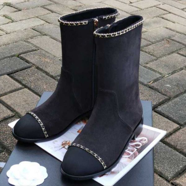 boots classic thick heel leather chain style short fashionable and versatile women shoes elegant retro ladies, Black
boots classic thick heel leather chain style short fashionable and versatile women shoes elegant retro ladies, Black
