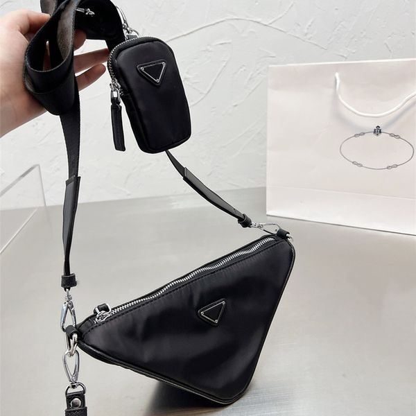 designer triangle shoulder bags men women 2-pc crossbody phone bag small clutch purses wallets nylon
designer triangle shoulder bags men women 2-pc crossbody phone bag small clutch purses wallets nylon