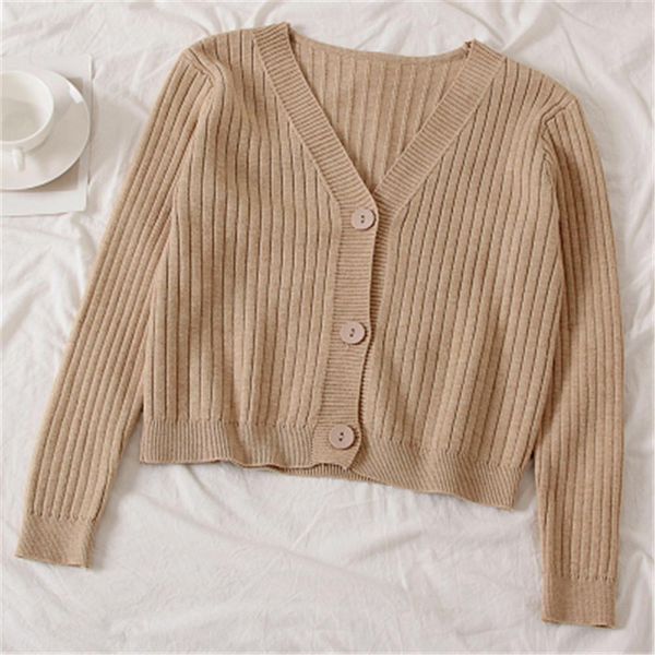 short cardigan v neck womens sweaters knitted coat long sleeve single breasted with three buttons casual cardigans zy4514, White;black
short cardigan v neck womens sweaters knitted coat long sleeve single breasted with three buttons casual cardigans zy4514, White;black