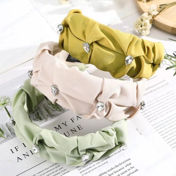 wide pleated headbands fabric rhinestone hair band headwear for girls fashion solid color women hair accessories, Slivery;white
wide pleated headbands fabric rhinestone hair band headwear for girls fashion solid color women hair accessories, Slivery;white
