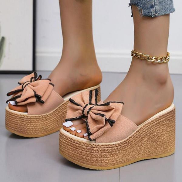 slippers 2021 women platform wedge slipper appliques slides beach sandals summer ladies mules clog shoe, Black
slippers 2021 women platform wedge slipper appliques slides beach sandals summer ladies mules clog shoe, Black