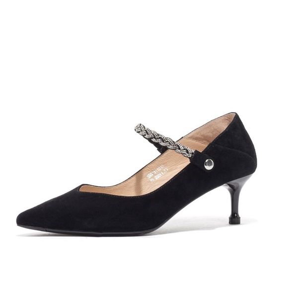 dress shoes st&sat women genuine leather fashion pumps with thin & high-heels pointed toe 2021 office career work elegant, Black
dress shoes st&sat women genuine leather fashion pumps with thin & high-heels pointed toe 2021 office career work elegant, Black