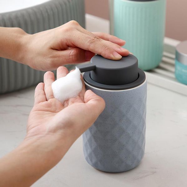 liquid soap dispenser nordic ceramic lotion bottle hand sanitizer bubble bathroom shower gel portable for home or el
liquid soap dispenser nordic ceramic lotion bottle hand sanitizer bubble bathroom shower gel portable for home or el