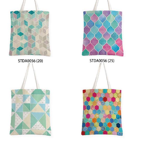 storage bags geometric color striped lattice women's cosmetic bag shopper makeup handbags lunch
storage bags geometric color striped lattice women's cosmetic bag shopper makeup handbags lunch