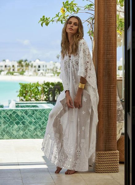 casual dresses women summer beach bikini bathing suit lace floral embroidery cover-ups swimwear batwing sleeve swimsuit crochet hollow tunic, Black;gray
casual dresses women summer beach bikini bathing suit lace floral embroidery cover-ups swimwear batwing sleeve swimsuit crochet hollow tunic, Black;gray