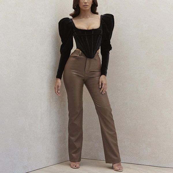 women's pants & capris fashion pu locomotive casual leather wide leg streetwear women autumn high waist buttocks solid pencil, Black;white
women's pants & capris fashion pu locomotive casual leather wide leg streetwear women autumn high waist buttocks solid pencil, Black;white