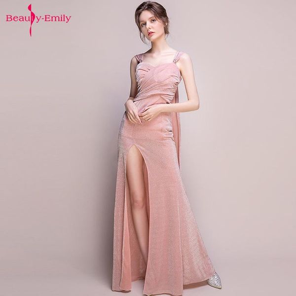 evening dresses beauty emily sling boat neck long sleeveless party open back high split prom gowns vestido de noche, Black;red
evening dresses beauty emily sling boat neck long sleeveless party open back high split prom gowns vestido de noche, Black;red