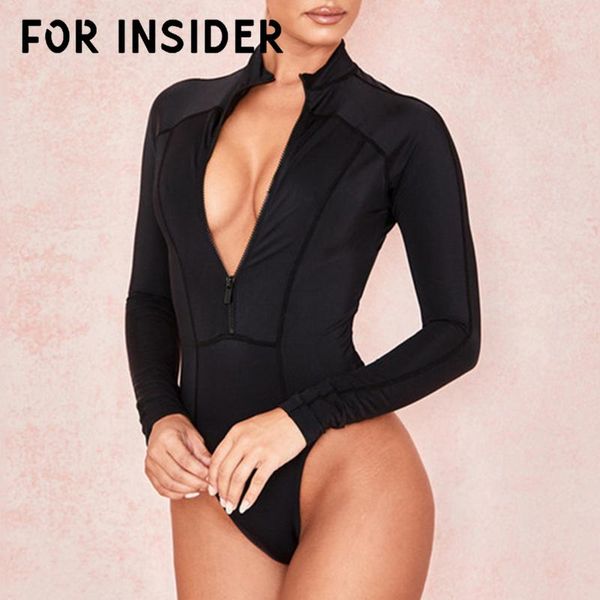 women's jumpsuits & rompers for insider long sleeve black jumpsuit romper women skinny bodycon overalls body suit short playsuit jenner, Black;white
women's jumpsuits & rompers for insider long sleeve black jumpsuit romper women skinny bodycon overalls body suit short playsuit jenner, Black;white