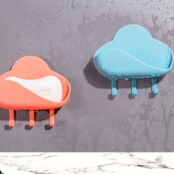 hooks & rails 1 piece of creative cloud soap holder plastic sink drain box sponge and three wall-mounted cleaning bathroom supplies
hooks & rails 1 piece of creative cloud soap holder plastic sink drain box sponge and three wall-mounted cleaning bathroom supplies