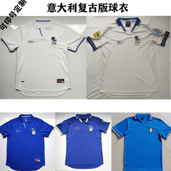1998 world cup 96 italy home and away short sleeve football shirt no. 18 baggio old shirt short sleeve men, Gray
1998 world cup 96 italy home and away short sleeve football shirt no. 18 baggio old shirt short sleeve men, Gray