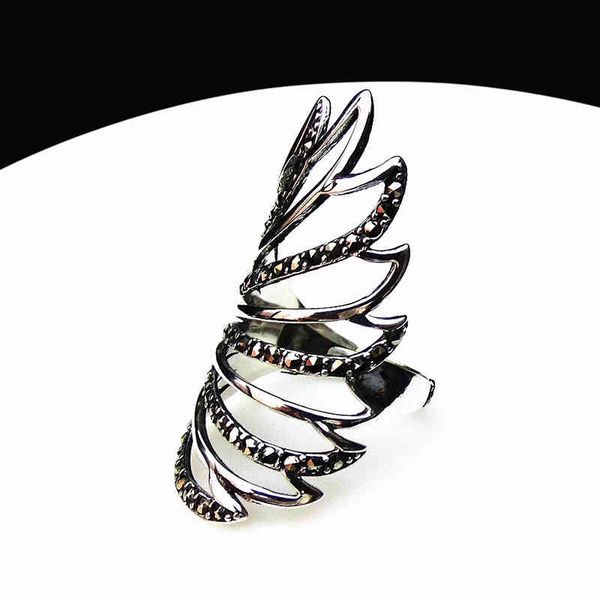longbaolong jewelry s925 silver wing ring fashion exaggeration thai opening gift index finger female
longbaolong jewelry s925 silver wing ring fashion exaggeration thai opening gift index finger female