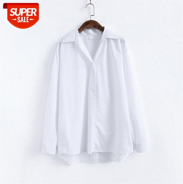 li zhiqi simple korean style female lapel pullover back button loose long-sleeved white shirt 303-1046 #sa1m, Black;gray
li zhiqi simple korean style female lapel pullover back button loose long-sleeved white shirt 303-1046 #sa1m, Black;gray