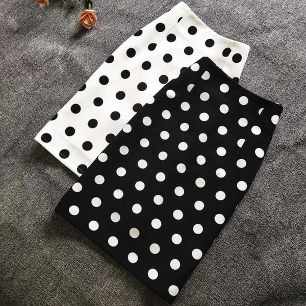 skirts 2021 spring summer vintage polka dot a-line skirt women high waist package hip, Black
skirts 2021 spring summer vintage polka dot a-line skirt women high waist package hip, Black