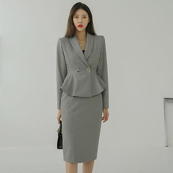 two piece dress fashion vintage women temperament jacket coat suit blazer high waist skirt, White
two piece dress fashion vintage women temperament jacket coat suit blazer high waist skirt, White