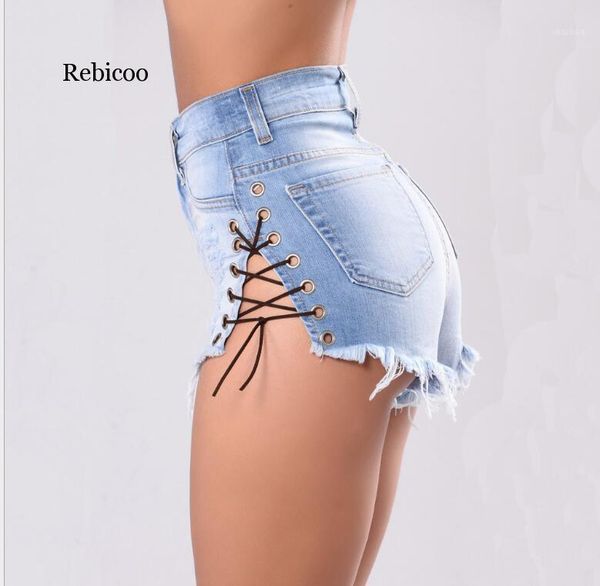 split denim jeans shorts women summer high waist vintage ripped hollow side short pocket femme women's, White;black
split denim jeans shorts women summer high waist vintage ripped hollow side short pocket femme women's, White;black