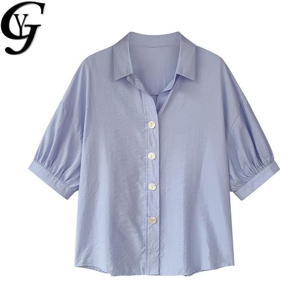 100% cotton shirts women casual turn down collor half sleeve blouse and korean fashion button up blusas femininas women's blouses &, White
100% cotton shirts women casual turn down collor half sleeve blouse and korean fashion button up blusas femininas women's blouses &, White