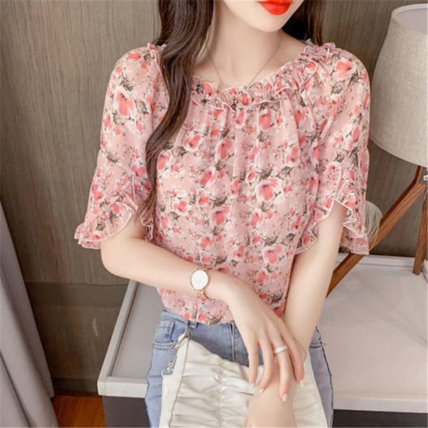women's blouses & shirts women chiffon temlperament all-match short sleeve loose folds one word collar ropa de mujer blusas mm0922, White
women's blouses & shirts women chiffon temlperament all-match short sleeve loose folds one word collar ropa de mujer blusas mm0922, White