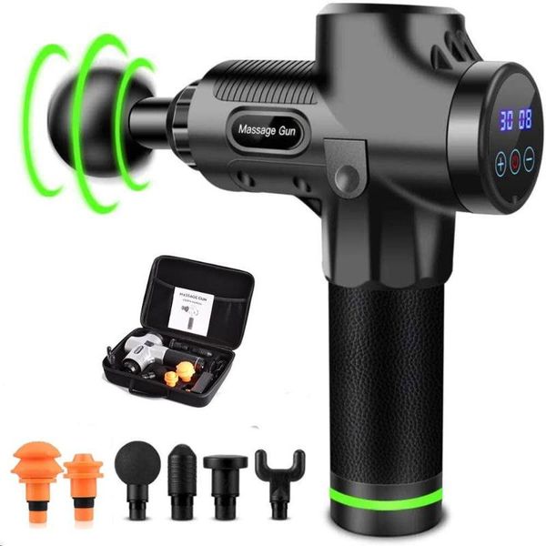 massage gun led display rechargeable muscle body relaxation fascia electric relaxing massager
massage gun led display rechargeable muscle body relaxation fascia electric relaxing massager