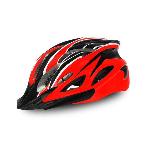 bicycle helmet cycling adjustable for outdoor sports red and black caps & masks 
bicycle helmet cycling adjustable for outdoor sports red and black caps & masks