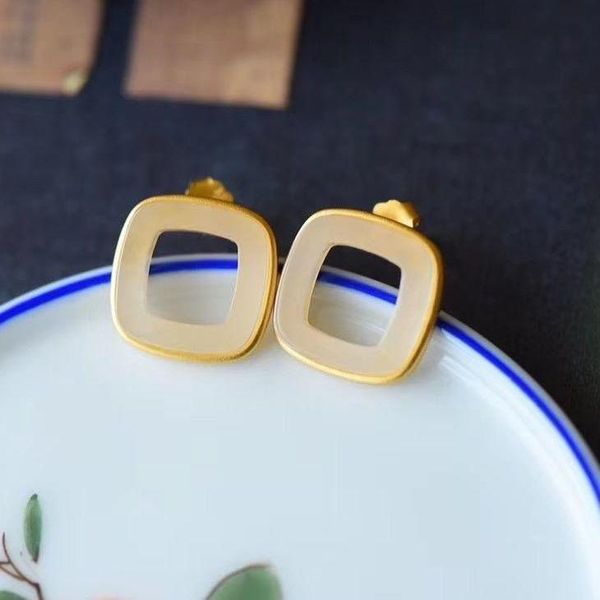 dangle & chandelier silver natural hetian jade earrings chinese style retro cool wind hollowed out square minority design women's brand
dangle & chandelier silver natural hetian jade earrings chinese style retro cool wind hollowed out square minority design women's brand
