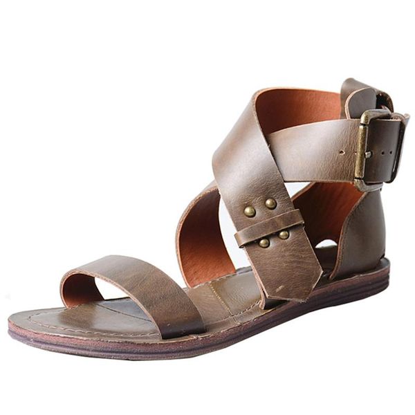 sandals fashion cross strap women gladiator flat beach shoes woman female casual flats sandalias mujer leather retro footwear, Black
sandals fashion cross strap women gladiator flat beach shoes woman female casual flats sandalias mujer leather retro footwear, Black