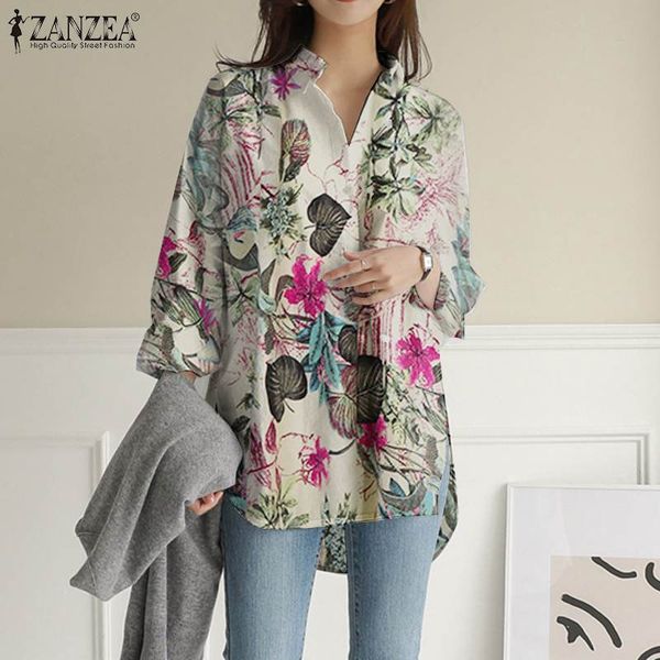asymmetrical zanzea full sleeve blouses women baggy loose shirt fashion pockets chemise vintage floral printed plus size 5xl, White
asymmetrical zanzea full sleeve blouses women baggy loose shirt fashion pockets chemise vintage floral printed plus size 5xl, White