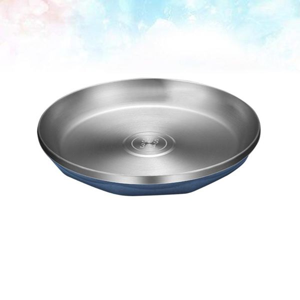 dishes & plates 1pc stainless steel round plate thicken heat resistant household serving (+ silver medium size)
dishes & plates 1pc stainless steel round plate thicken heat resistant household serving (+ silver medium size)