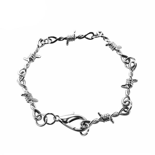 charm bracelets men's and women's universal creative bracelet small wire brambles punk gothic thorns metal barbed, Golden;silver
charm bracelets men's and women's universal creative bracelet small wire brambles punk gothic thorns metal barbed, Golden;silver