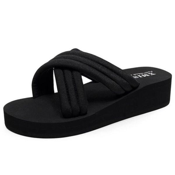 slippers women shoes summer bathroom wedges slipper indoor sandals fashion home non-slip beach flip flops sh471, Black
slippers women shoes summer bathroom wedges slipper indoor sandals fashion home non-slip beach flip flops sh471, Black