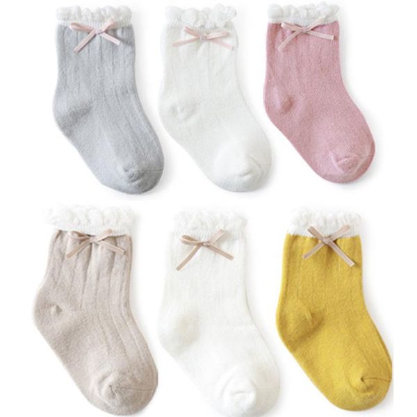 socks 3 pairs/lot baby autumn winter spring kids toddlers girls soft cotton bow lace children girl, Pink;yellow
socks 3 pairs/lot baby autumn winter spring kids toddlers girls soft cotton bow lace children girl, Pink;yellow