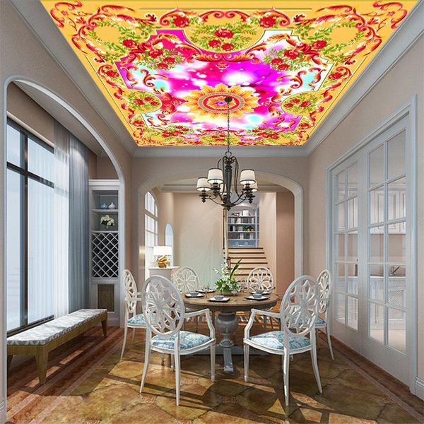 wallpapers non-woven waterproof mural home improvement wall covering3d customized colorful and beautiful ceiling wallpaper floral painting
wallpapers non-woven waterproof mural home improvement wall covering3d customized colorful and beautiful ceiling wallpaper floral painting