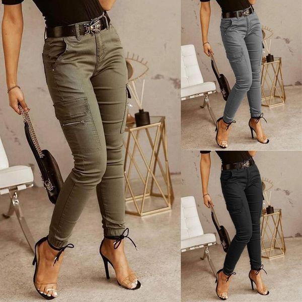 women's pants & capris europe and america trendy slim fit low waist button solid color ankle skinny cargo work pant with pocket, Black;white
women's pants & capris europe and america trendy slim fit low waist button solid color ankle skinny cargo work pant with pocket, Black;white