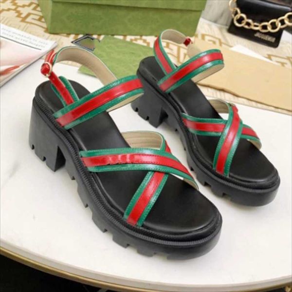 sandals splicing buckle non-slip platform clunky retro roman round toe rubber outsole women's shoes, Black
sandals splicing buckle non-slip platform clunky retro roman round toe rubber outsole women's shoes, Black