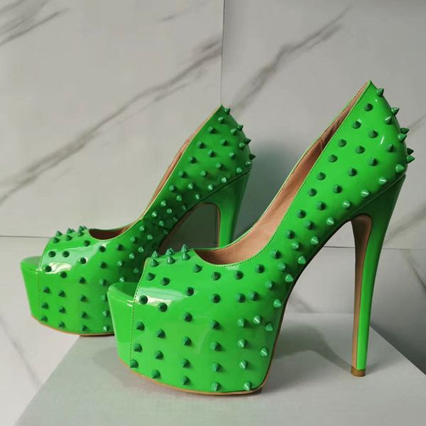 sandals ol omm shiny female platform studded stiletto bombs peep toe beautiful 4-color girls'party shoes plus me size 5-20 a2wk, Black
sandals ol omm shiny female platform studded stiletto bombs peep toe beautiful 4-color girls'party shoes plus me size 5-20 a2wk, Black