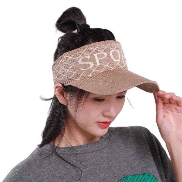 wide brim hats men's and women's open knitted letter sports sunscreen sun hat baseball cap, Blue;gray
wide brim hats men's and women's open knitted letter sports sunscreen sun hat baseball cap, Blue;gray