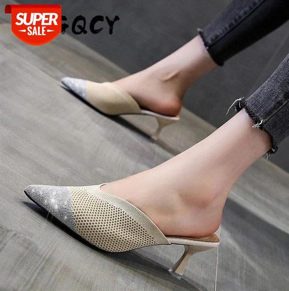 mules slippers women bling high heels summer shoes fashion jelly slides holiday casual spike heel mixed color #lm0f, Black
mules slippers women bling high heels summer shoes fashion jelly slides holiday casual spike heel mixed color #lm0f, Black