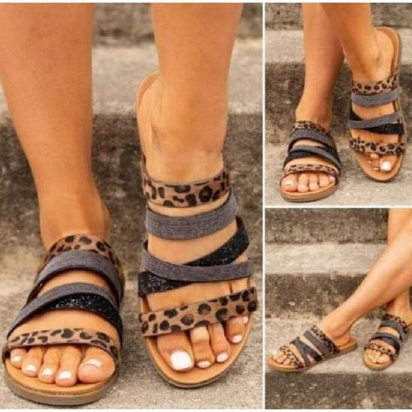slippers leopard flock slip on summer flat women shoes woman casual female plus size open toe beach slides wild ladies sandals, Black
slippers leopard flock slip on summer flat women shoes woman casual female plus size open toe beach slides wild ladies sandals, Black