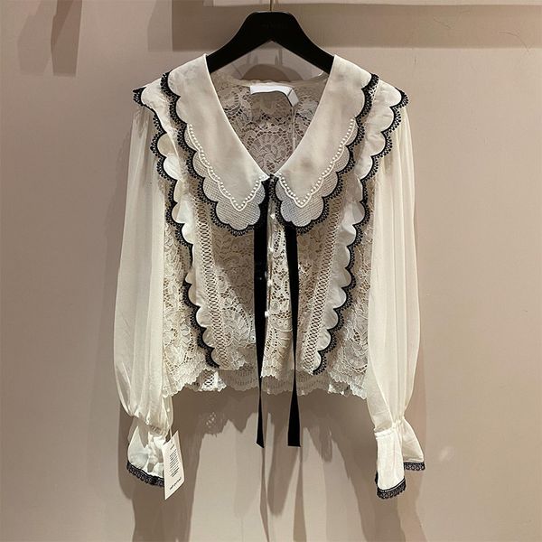 women's blouses & shirts 2021 spring summer designer rentals drooled enlargement c512, White
women's blouses & shirts 2021 spring summer designer rentals drooled enlargement c512, White